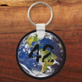 42 – 地球 キーホルダー (正面)