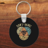 42 Answer To Life The Universe And Everything Don' キーホルダー (正面)