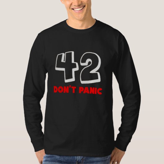 42 Don t Panic Tシャツ (正面)