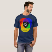 42 The Answer to Life the Universe and Tshirt Tシャツ (正面フル)