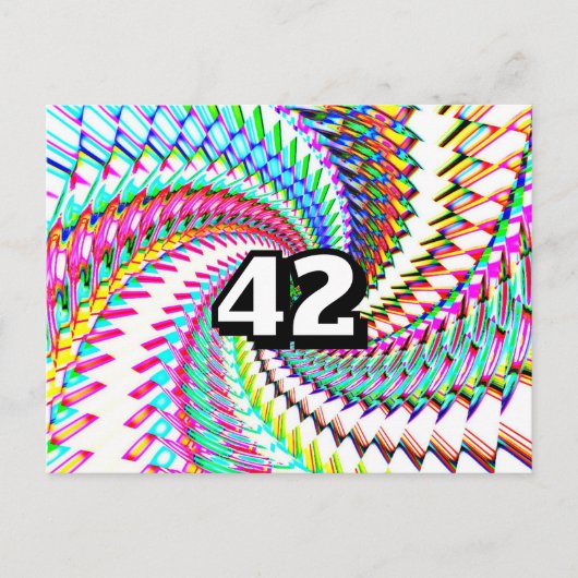 42 (you may change the number) ポストカード (正面)