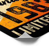 42nd Birthday Men 42 Years Old Women 1983 Limited  ポスター (角)