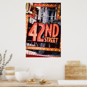 42nd Street, contemporary poster ポスター (キッチン)