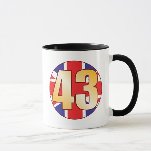 43イギリスの金ゴールド マグカップ (右)
