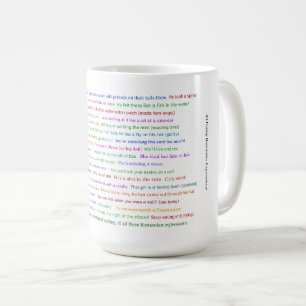 43ルーマおもしろいニア式会話作品 コーヒーマグカップ