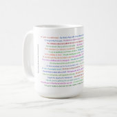 43ルーマおもしろいニア式会話作品 コーヒーマグカップ (正面左)