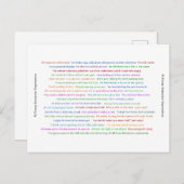 43ルーマおもしろいニア式会話作品 ポストカード (正面/裏面)