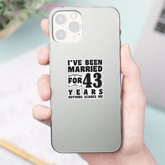 43年間の結婚生活を共に歩んだカップルに シール (スマートフォン)