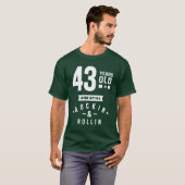 43歳のギフト |第43誕生日ギフトアイディア Tシャツ (正面フル)
