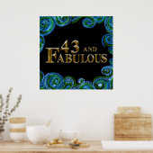 43歳の誕生日 ポスター (キッチン)