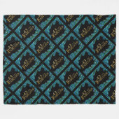 43番目の誕生日 フリースブランケット (正面(横))