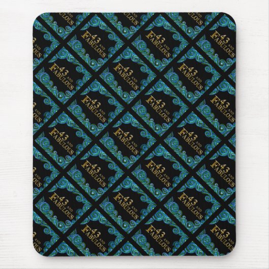 43番目の誕生日 マウスパッド (正面)