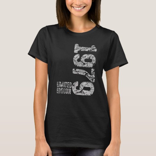 43誕生日レディースメンズ43年1979 2 Tシャツ (正面)