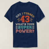 43誕生日3 Tシャツ (デザイン正面)