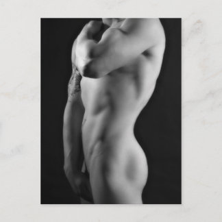 43120bwアートヌード ポストカード