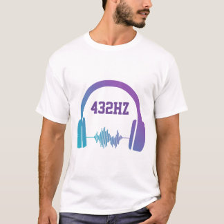 432hz修復周波数Tシャツ Tシャツ
