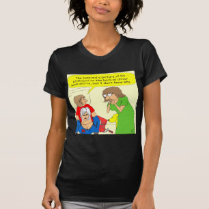 434のお尻の一流のワイシャツの漫画 Tシャツ