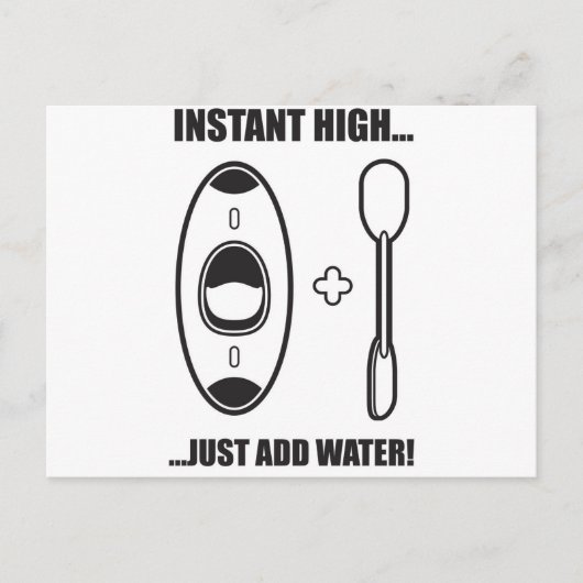 43. インスタントハイ ポストカード (正面)