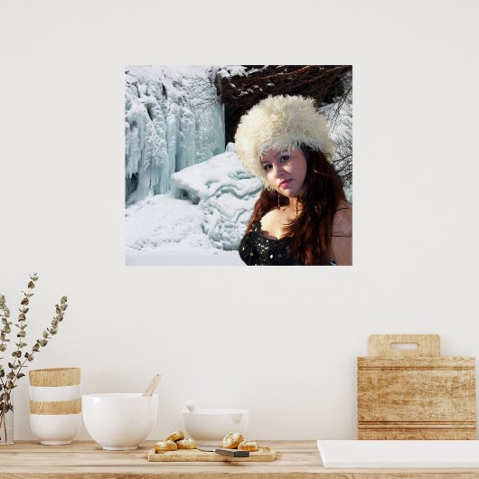 43.氷の女王と王宮 ポスター (キッチン)