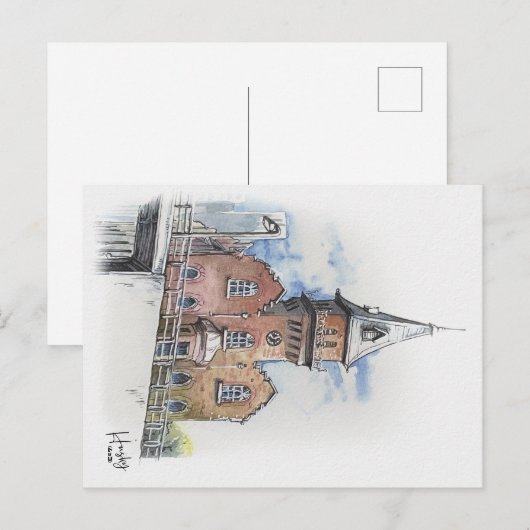 43 、 ASN建物 ポストカード (正面/裏面)