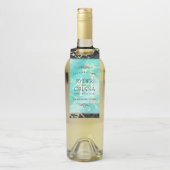 44エレガントターコイズ結婚記念日 ボトルネックタグ (ボトル)