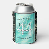 44エレガントターコイズ結婚記念日 缶クーラー (缶裏面)