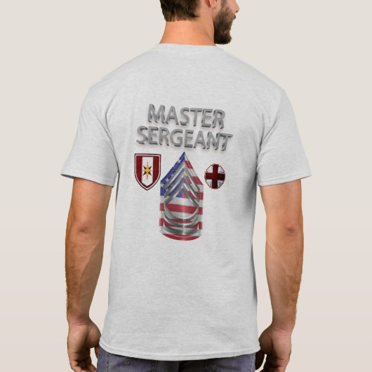 44医療旅団上級曹長 Tシャツ (裏面)