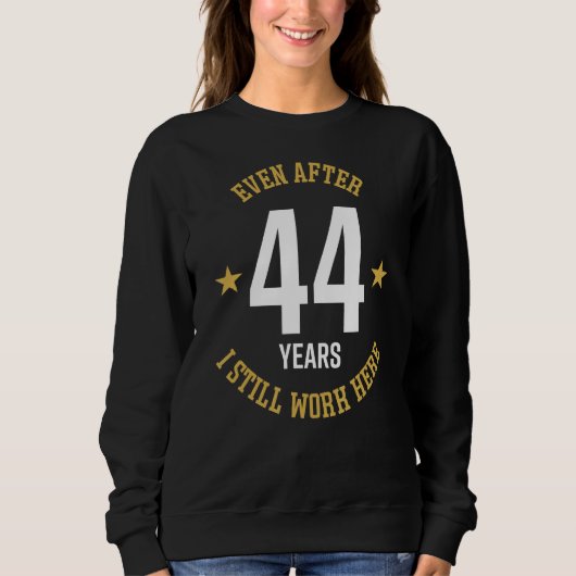 44年後も44th Work An スウェットシャツ (正面)