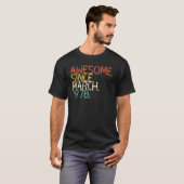 44歳1978年3月 Tシャツ (正面フル)