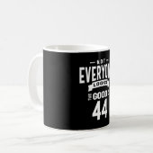 44歳 – 44誕生日ギフトおもしろい コーヒーマグカップ (正面左)