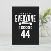 44歳 – 44誕生日ギフトおもしろい サンキューカード (スタンド正面)