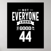 44歳 – 44誕生日ギフトおもしろい ポスター (正面)