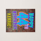 44誕生日~おもしろい、落書きルッインスパイアク ジグソーパズル (横)