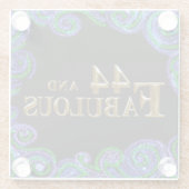 44誕生日 ガラスコースター (裏面)