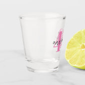 440歳の誕生日のファーストネーム ショットグラス (左)