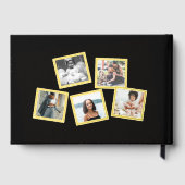 440歳の誕生日の写真ブラック・金ゴールド・ゲストブック ゲストブック (裏面)