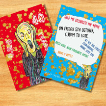 440歳の誕生日アーティスト招待状OMG