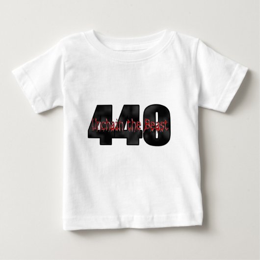 440 Moparの獣 ベビーTシャツ (正面)