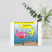 441個の貝の漫画 ポストカード (スタンド正面)