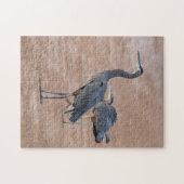 4415-2青素晴らし鷺オンショアパズル ジグソーパズル (横)