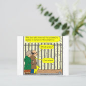 442クロスワード発明者はどこに埋葬された? ポストカード (スタンド正面)