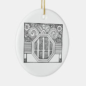 444のロゴのオーナメント セラミックオーナメント (右)