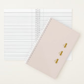 444エンジェル番号感謝ジャーナル ノートブック (内側)