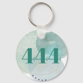 444天使の数の神の保護確認 キーホルダー (裏面)