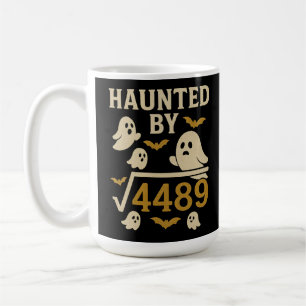√4489に魅入られた ハロウィンの楽しい数学 コーヒーマグカップ