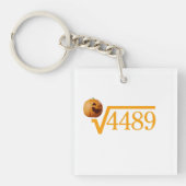 4489の平方根 キーチェーン (正面)
