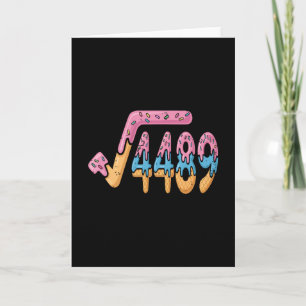 √4489 アイスクリームスラング数学67  六七 カード