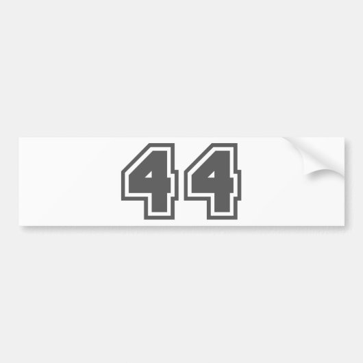 44 バンパーステッカー (正面)