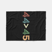 44 &Gt; 45アンチトランプ大間は素晴らしトランプフーよりも フリースブランケット (正面(横))