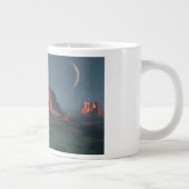44 oz mug with (Desert Monuments" image ジャンボコーヒーマグカップ (右)